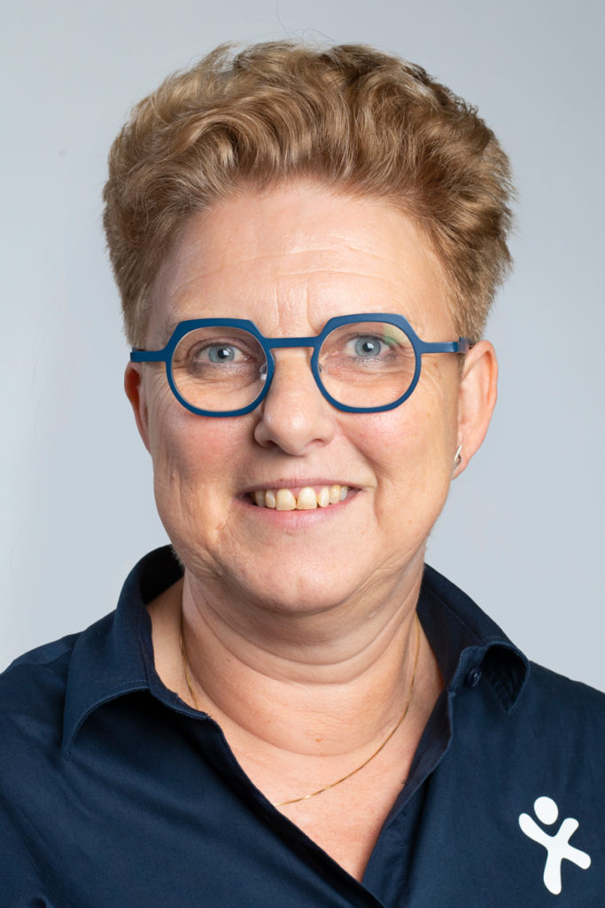 Regina Bunders, diëtist. Betrokken bij Ketenzorg POZOB en Elan, NAH netwerk, ParkinsonNet en Total Fit.